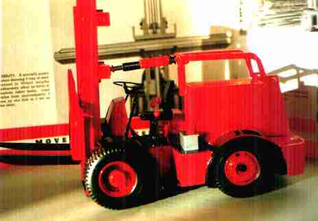 Model 82 (i.e. 7ft. 10 ins. Wheelbase) Freightlifter Forklift Truck.