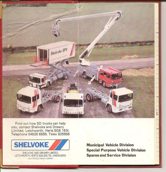 This advert gives an idea of the range of SPV vehicles now available.